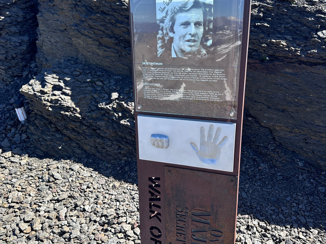 Walk of fame - Schilthorn-米伦必去景点