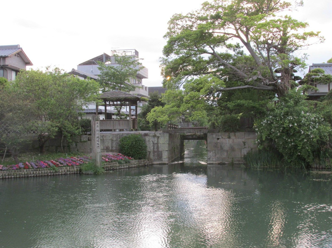 Yanagawa Castle Moat Water Gate景点图片