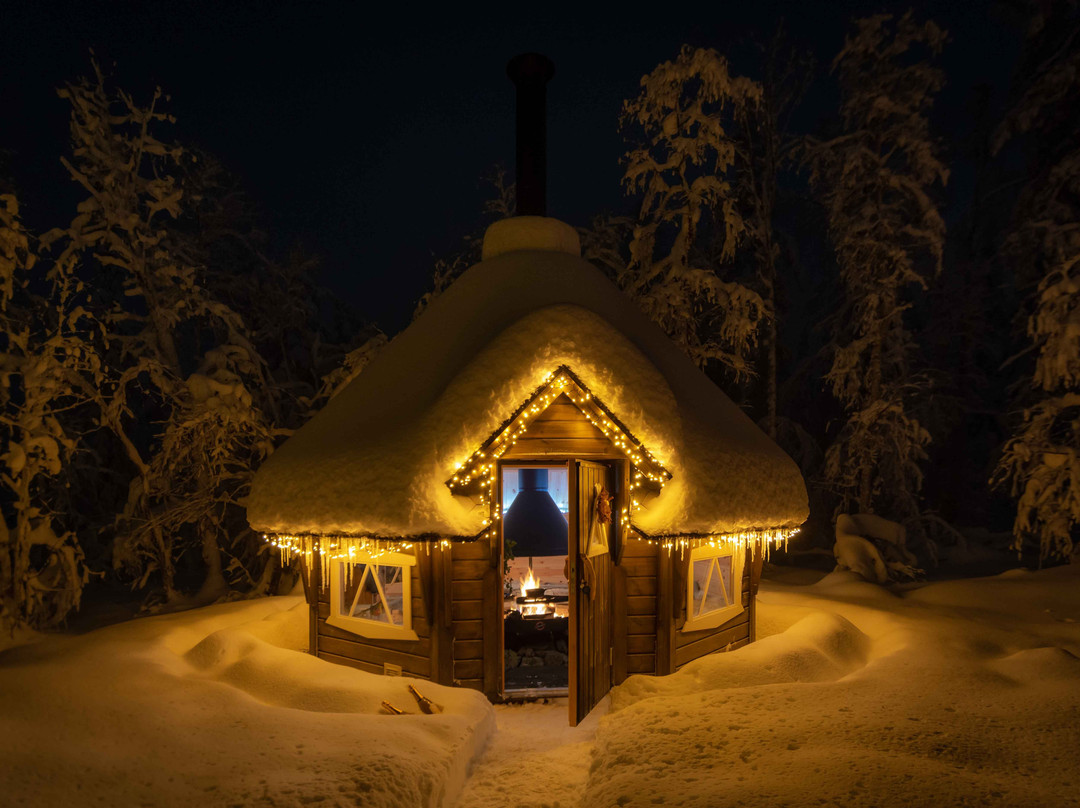 Levi旅游景点-Foxfires Arctic Spa Sauna Experience
