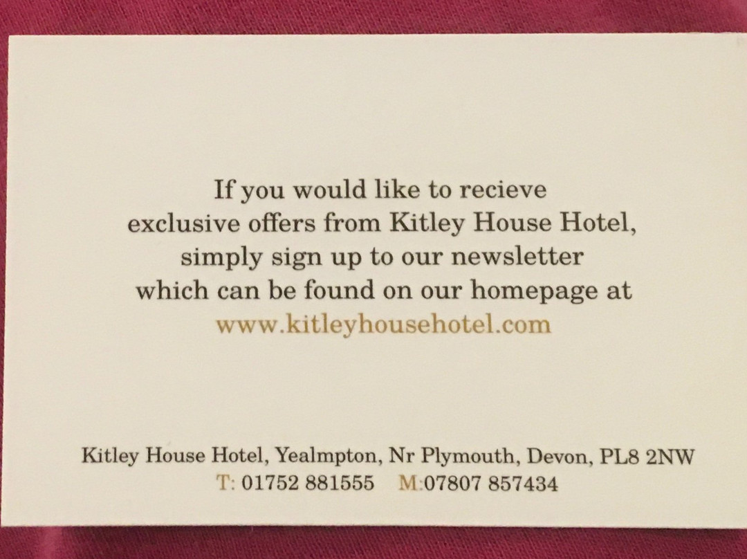 Kitley House Hotel主图