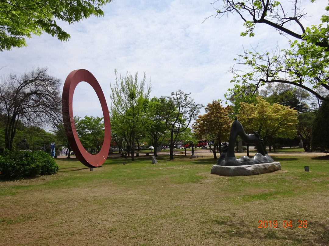 Gudeurae Sculpture Park-扶余郡必去景点