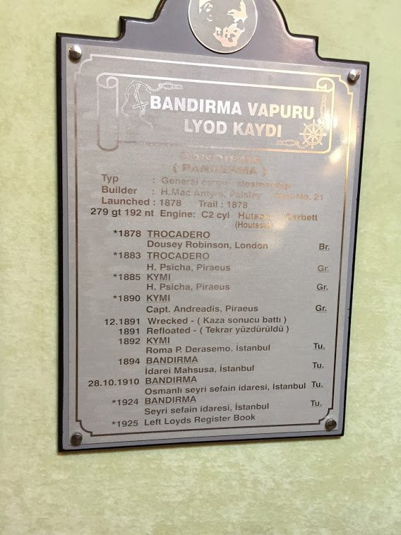 Bandirma Vapuru Muzesi-萨姆森必去景点