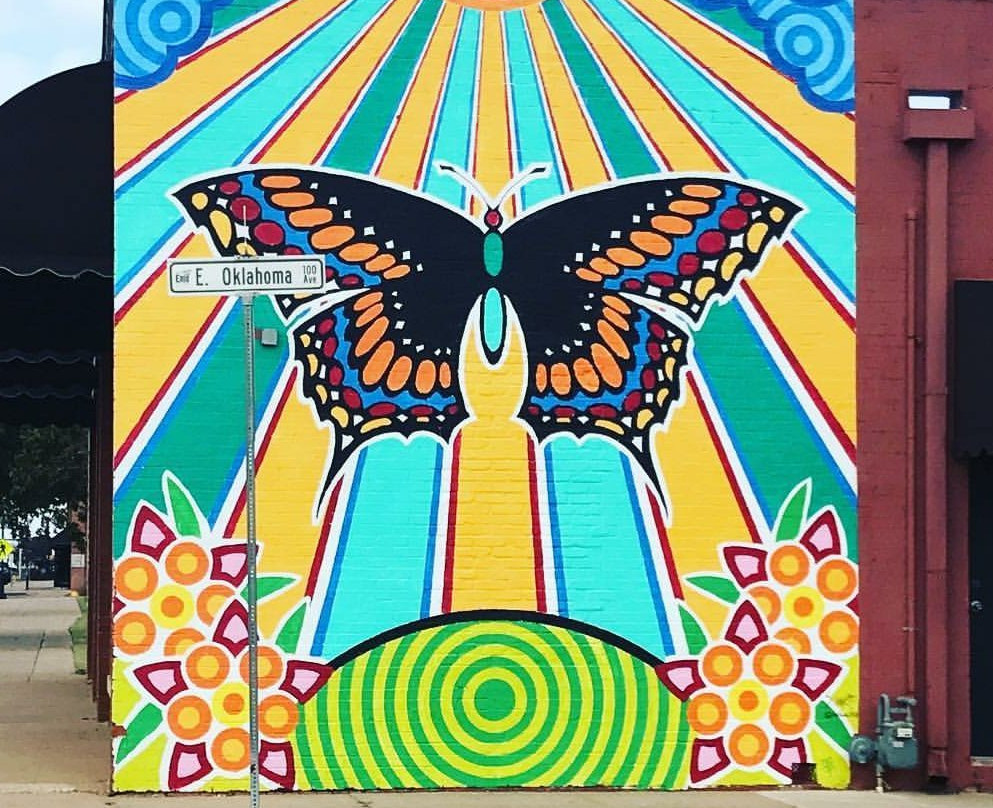 Butterfly Mural景点图片