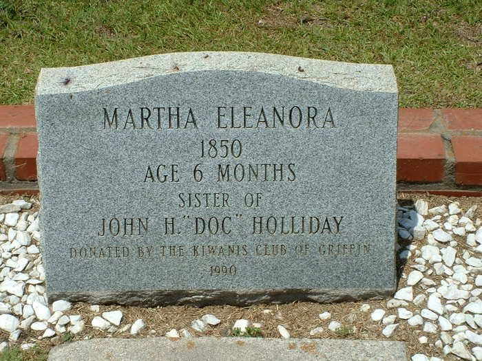 Martha Eleanora Holliday's grave