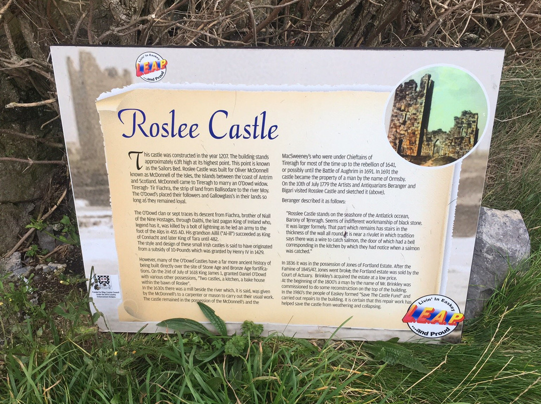 Roslee Castle-Easkey必去景点