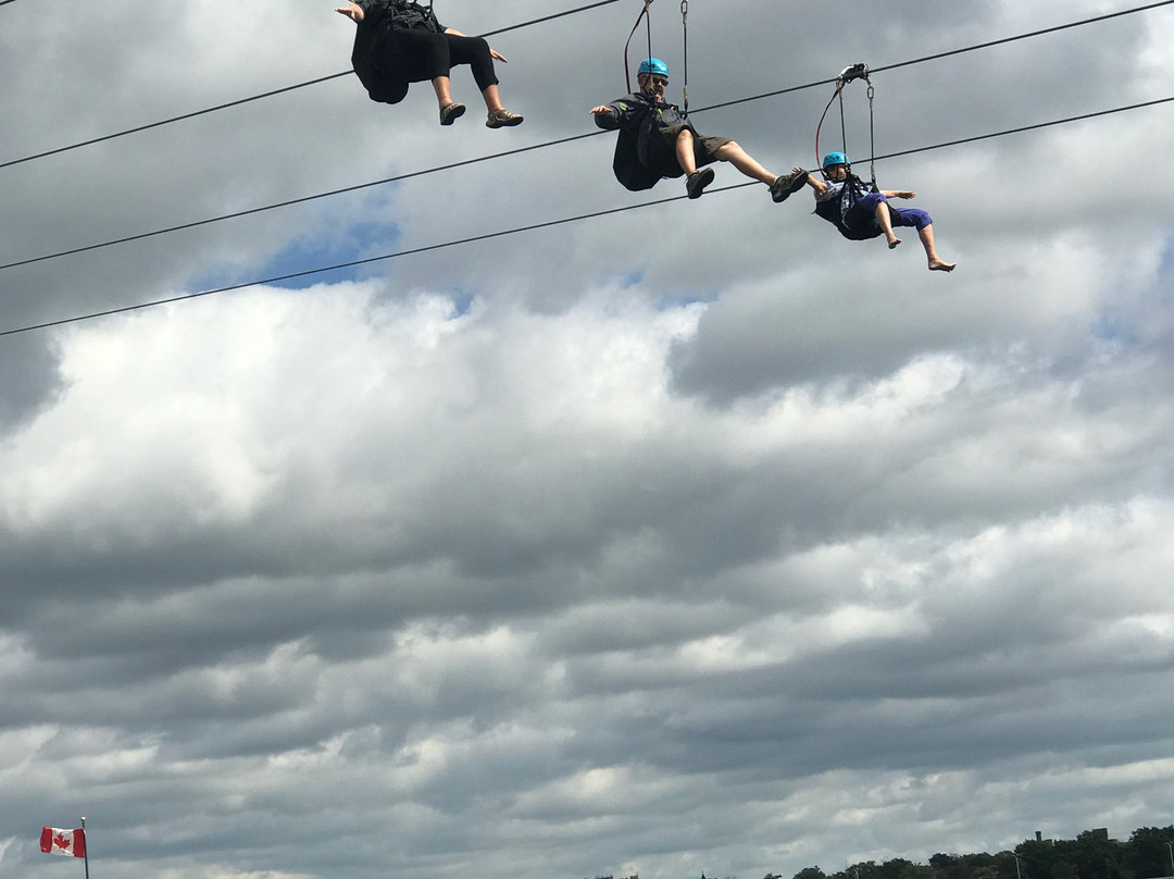 WildPlay’s MistRider Zipline to the Falls景点图片