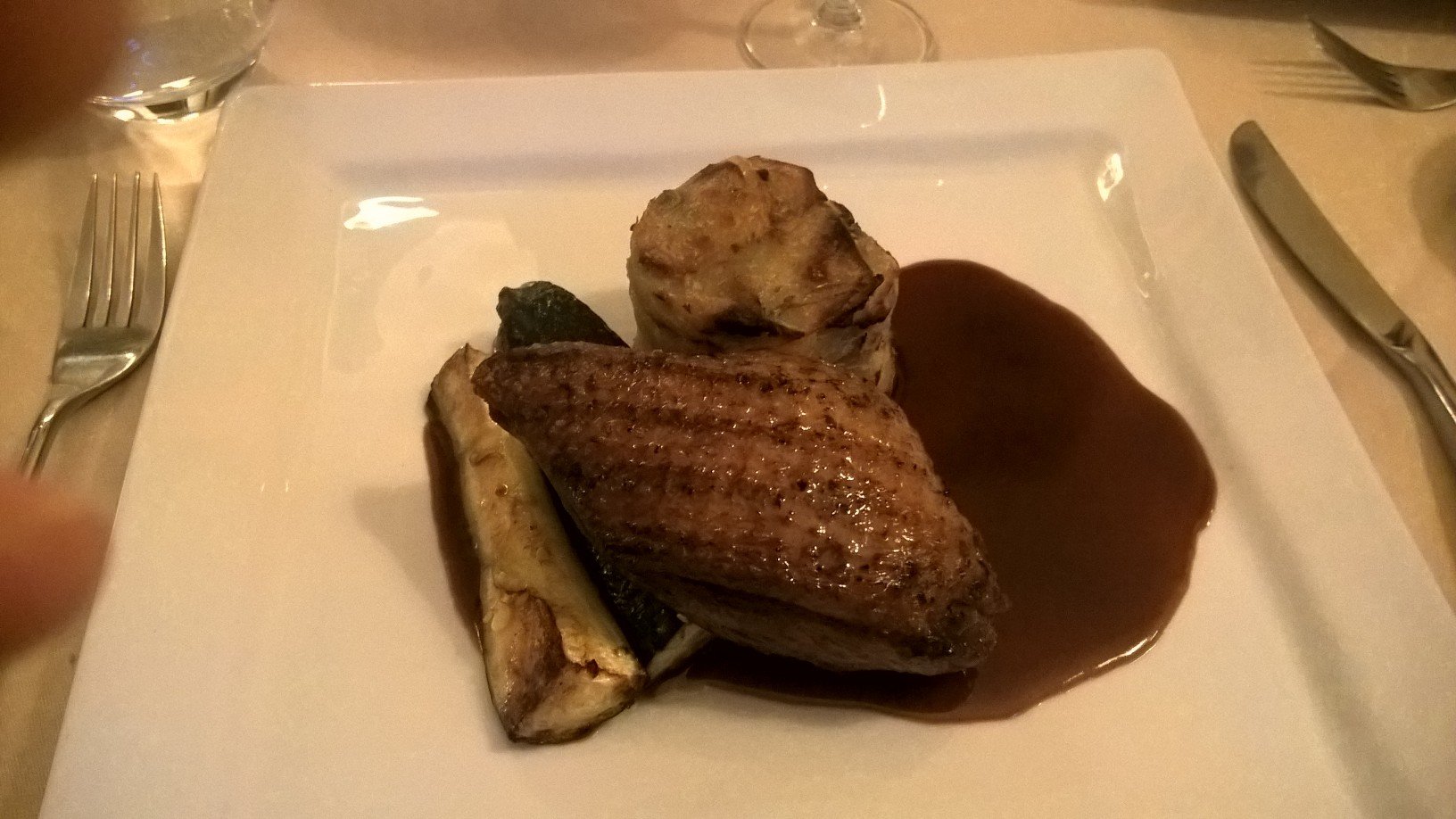 La Villa St Laurent Bergerac-餐饮