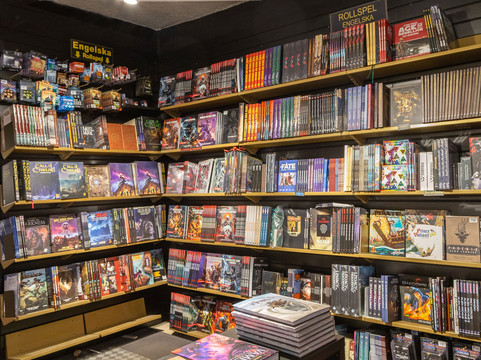 Science Fiction Bokhandeln-斯德哥尔摩必去景点