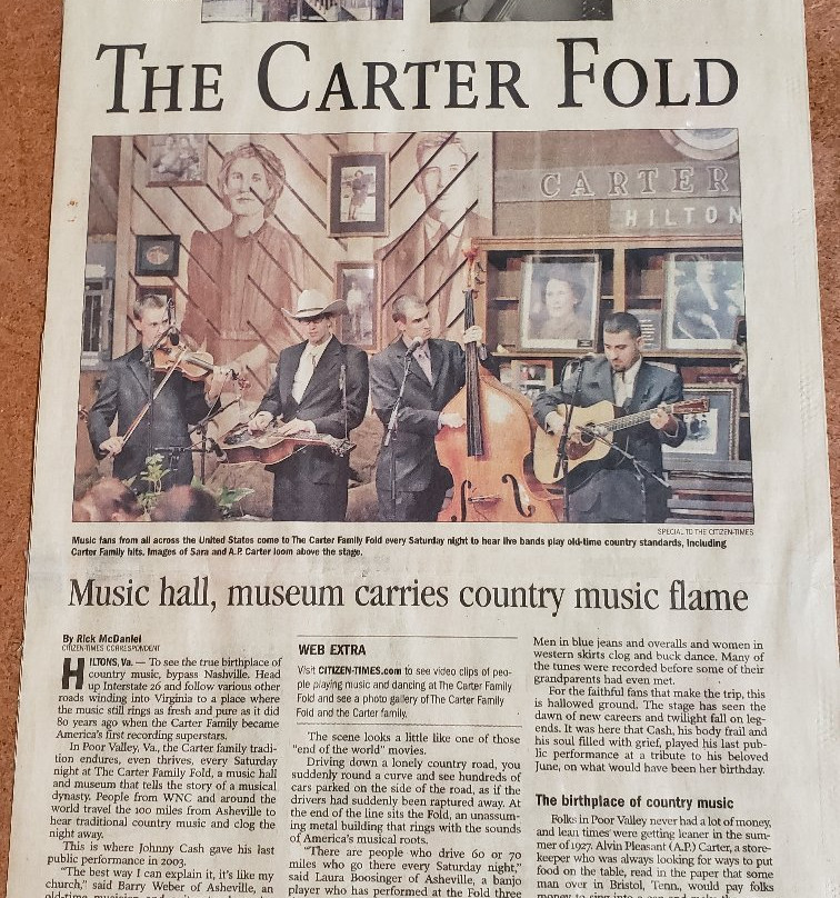 The Carter Fold-Hiltons必去景点