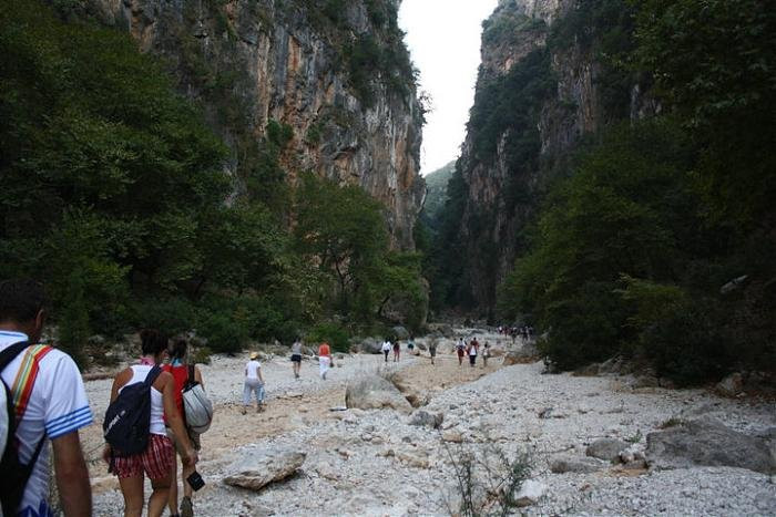 Palase旅游景点-Canyon of Gjipe