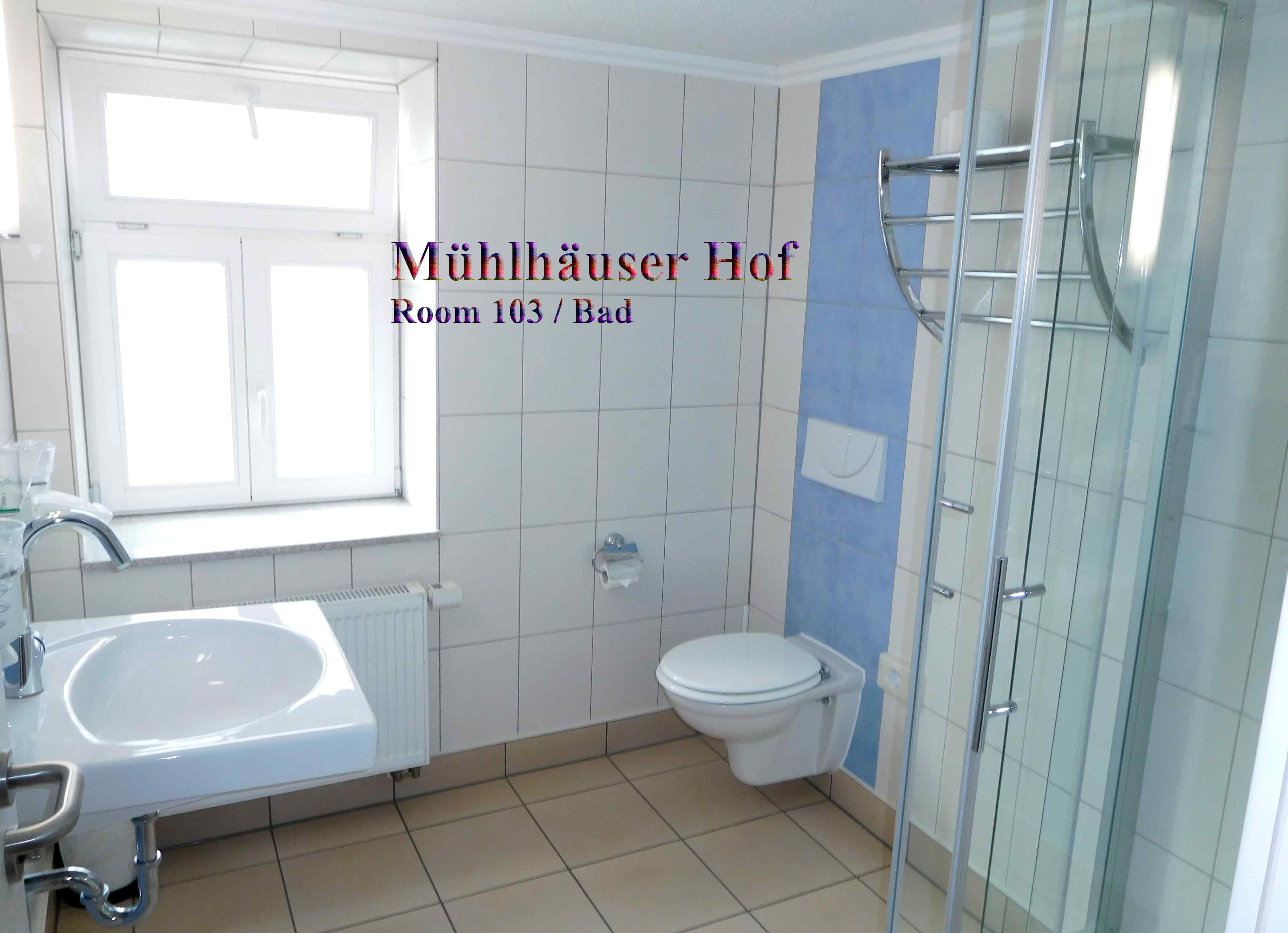 Hotel Mühlhäuser Hof-浴室