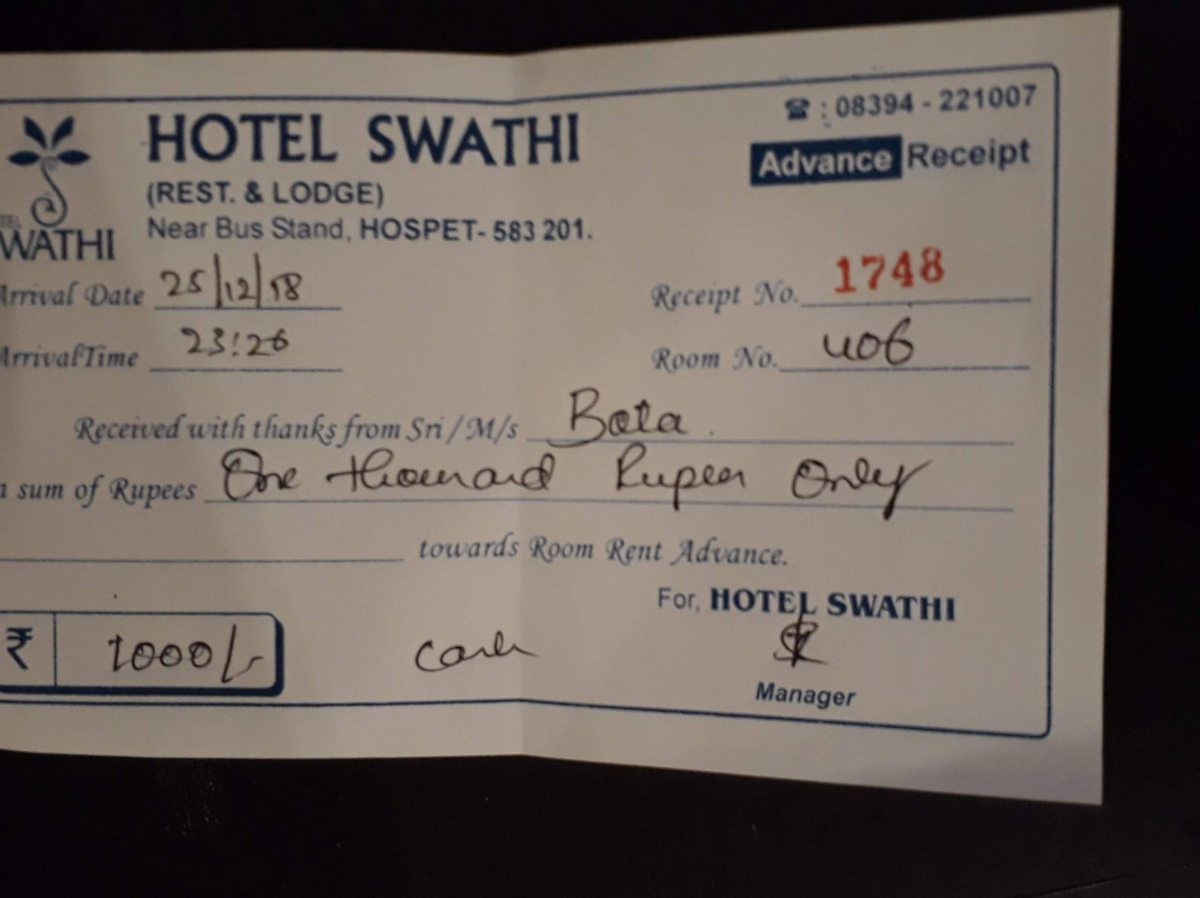 Hotel Swagath主图