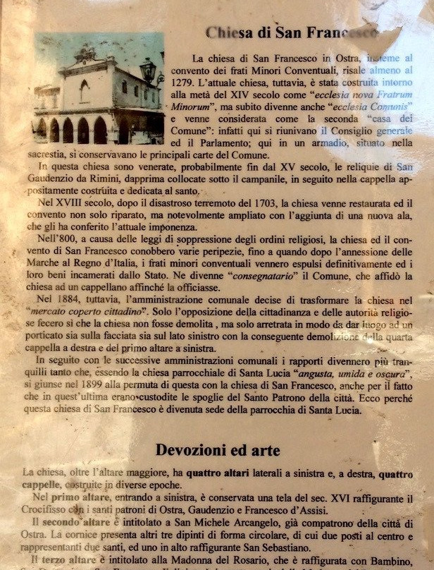 Chiesa di San Francesco-Ostra必去景点