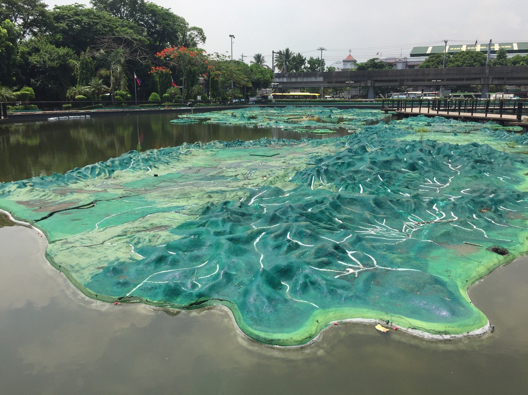 Relief Map of the Philippine Islands-马尼拉必去景点