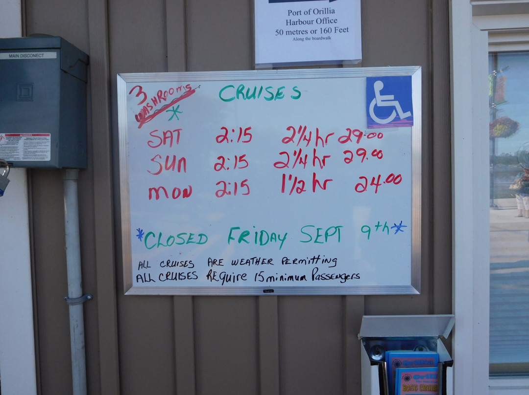 Orillia Boat Cruises-奥里利亚必去景点