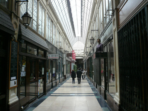 全景拱廊街-巴黎必去景点