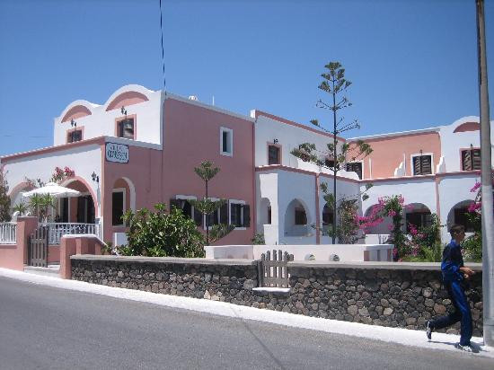 Exo Gialos Thiras酒店住宿-奥德赛别墅酒店