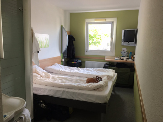 Huettenberg酒店住宿-B&b Hotel Gießen-linden