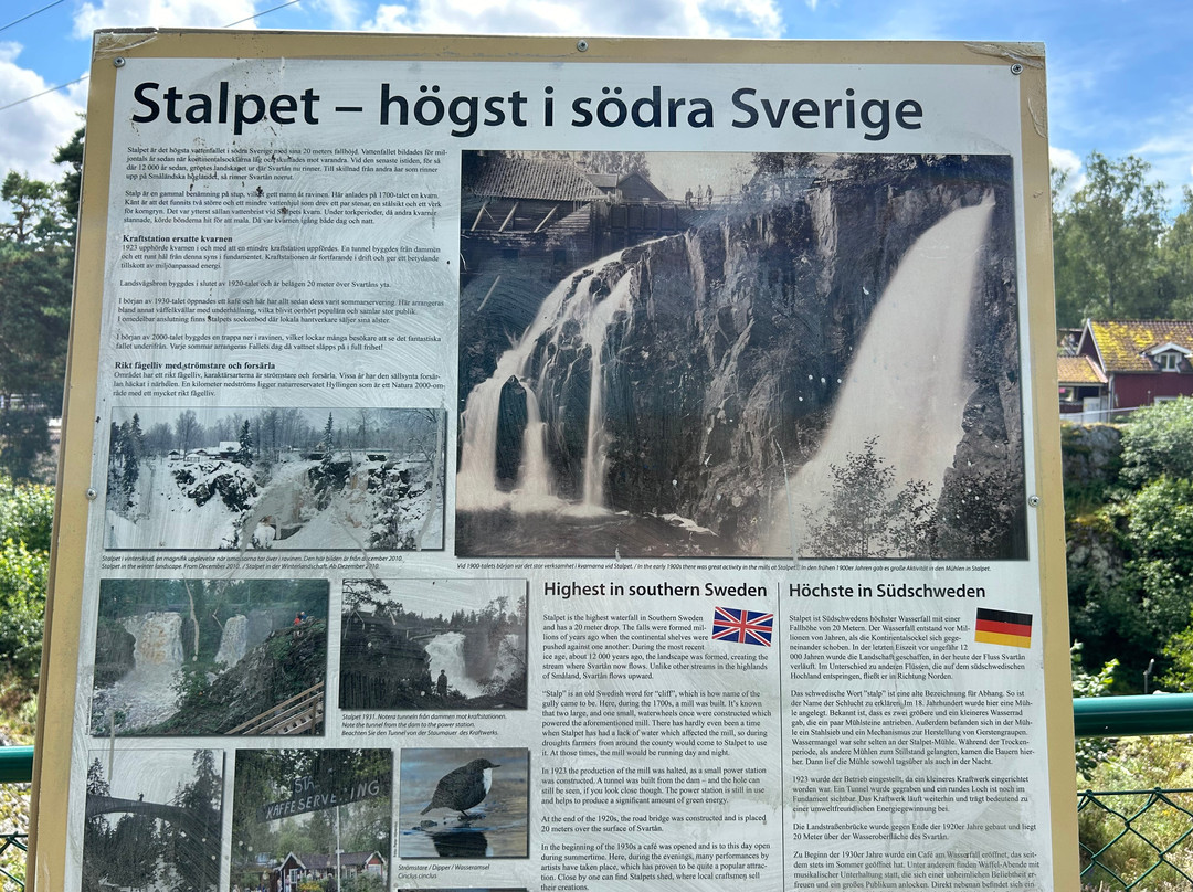 Stalpet Vattenfall