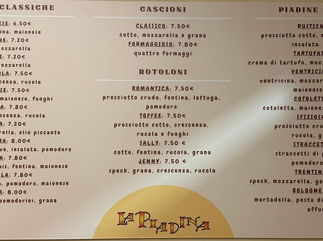 La Piadina dal 2001