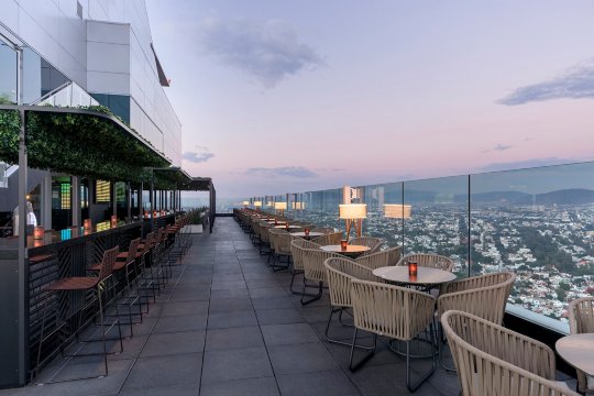 瓜达拉哈拉广场悦宜湾酒店-浴室