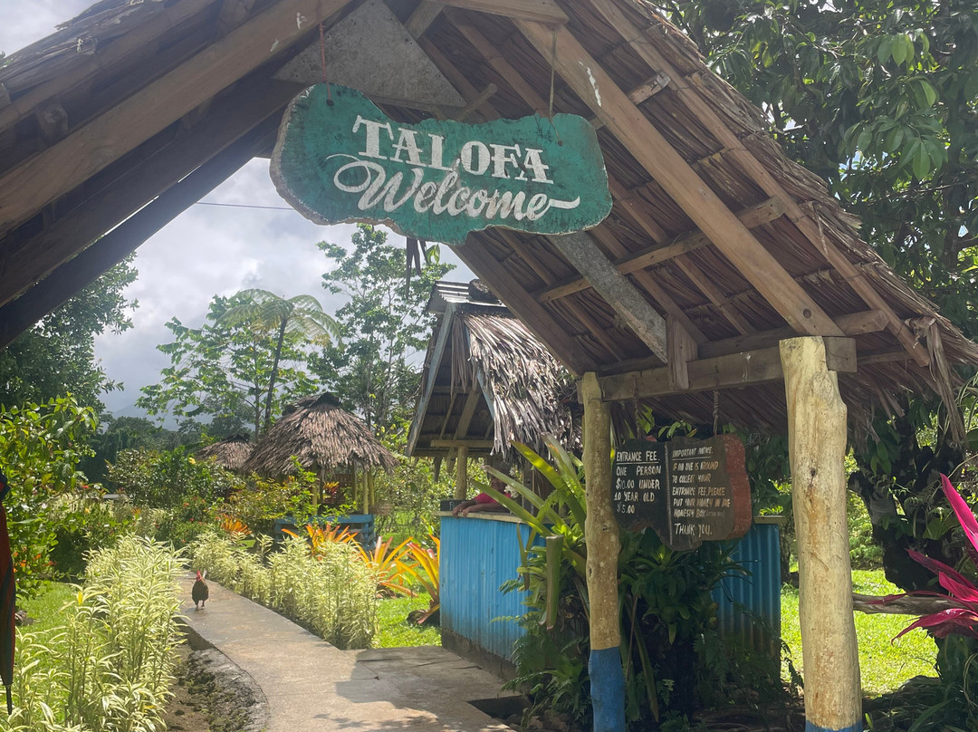 Sopoaga Falls-Upolu必去景点