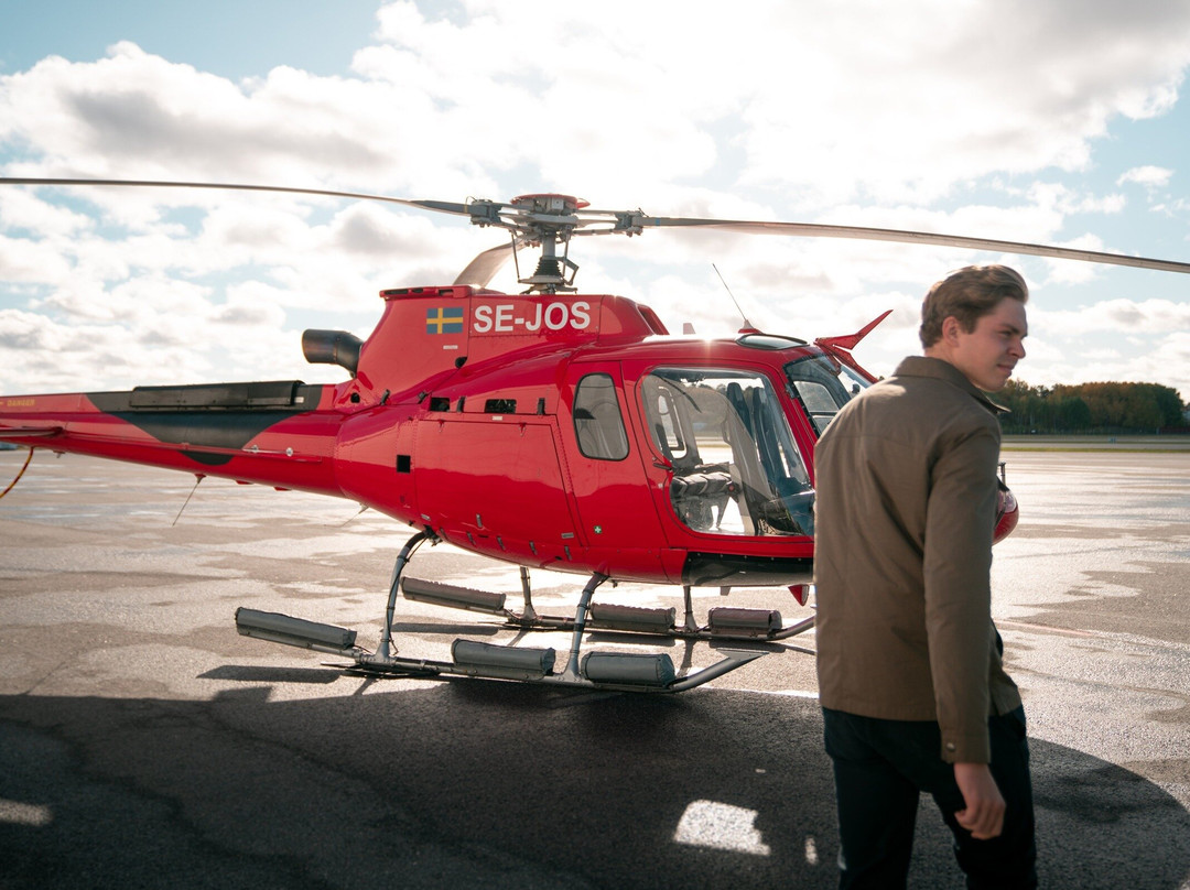 Helicopter Tour Over Stockholm