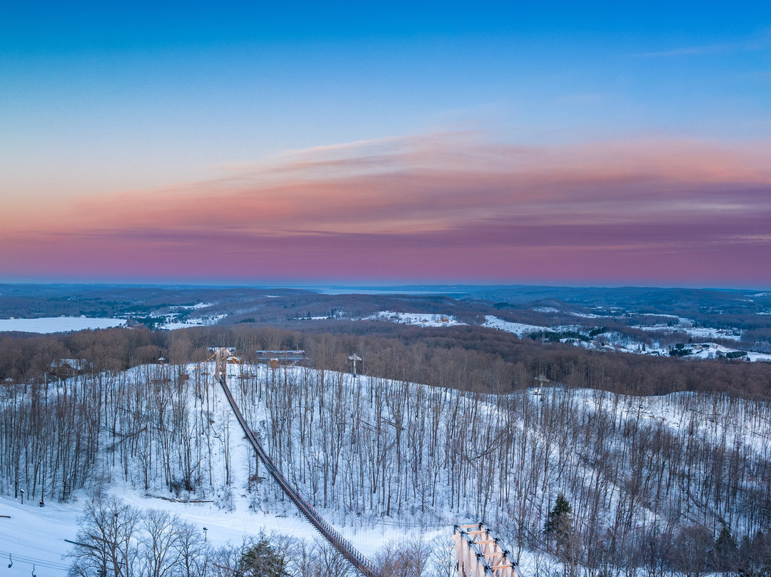 SkyBridge Michigan-Boyne Falls必去景点