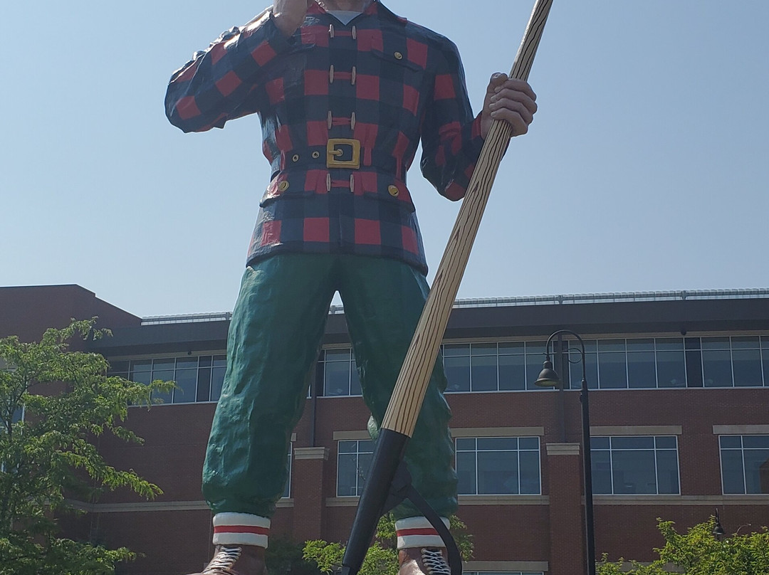 Paul Bunyan Statue-班戈必去景点
