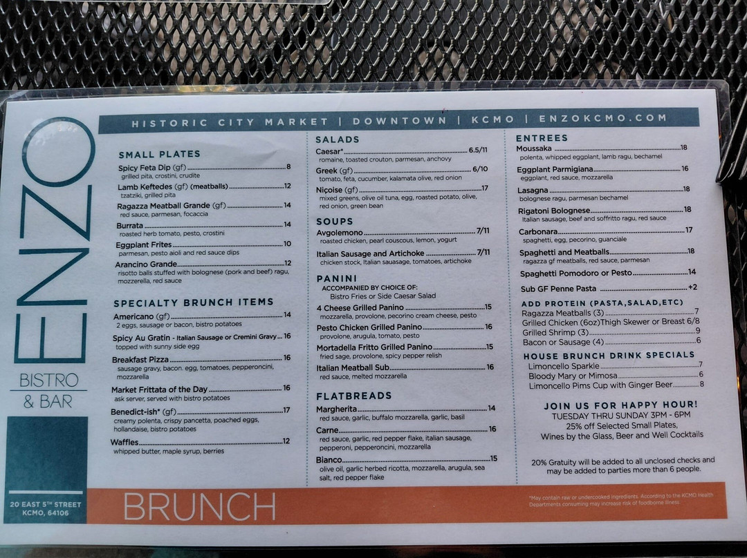 Enzo Bistro & Wine Bar