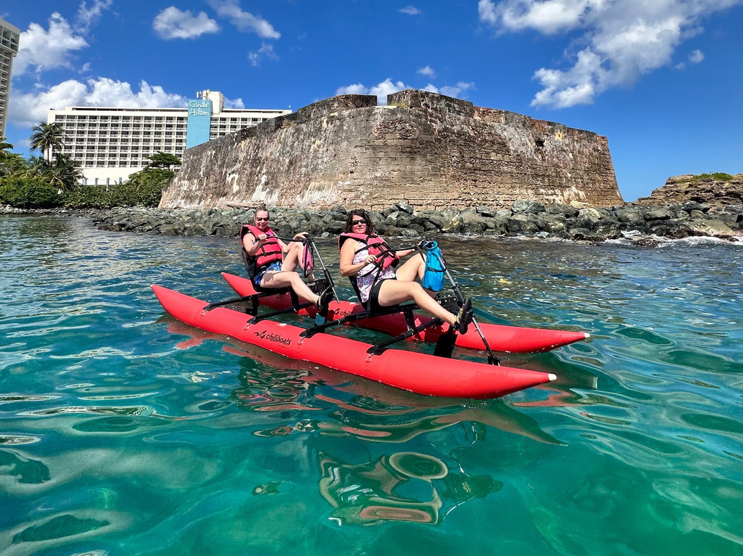 Condado Lagoon Water Bike Tour – Chiliboats-圣胡安必去景点