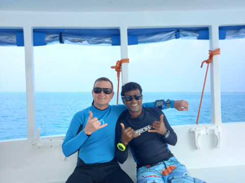 Other Divers at Huraa-呼拉岛必去景点