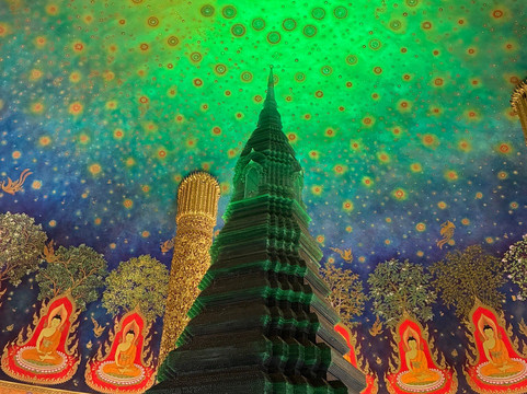 Wat Paknam Phasi Charoen-曼谷必去景点