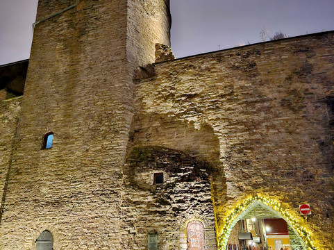 城墙-塔林必去景点