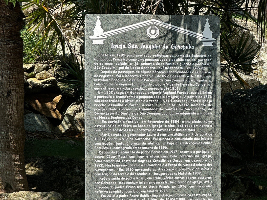 Matriz Sao Joaquim Church-Garopaba必去景点
