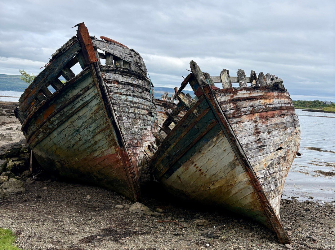 Ship Wreck at Salen Beach-Salen必去景点