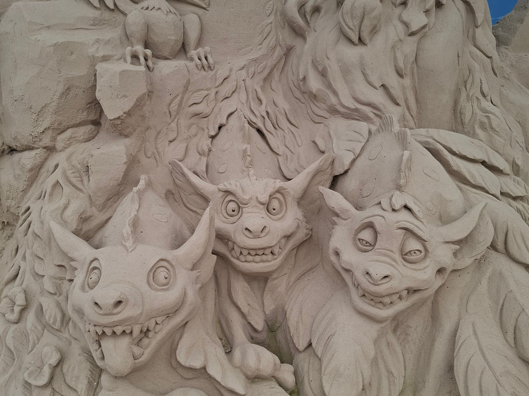 Sandworld Sculpture Park-韦茅斯必去景点