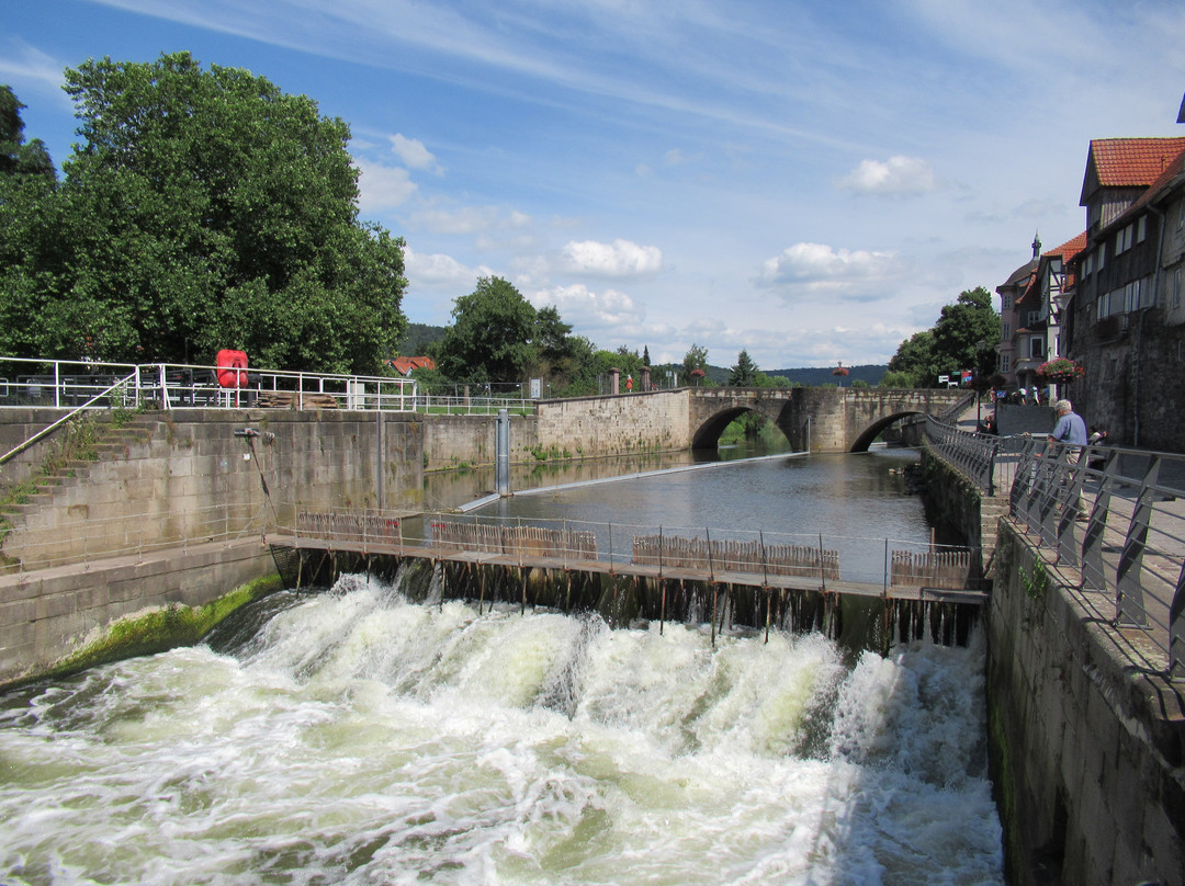 Historisches Nadelwehr