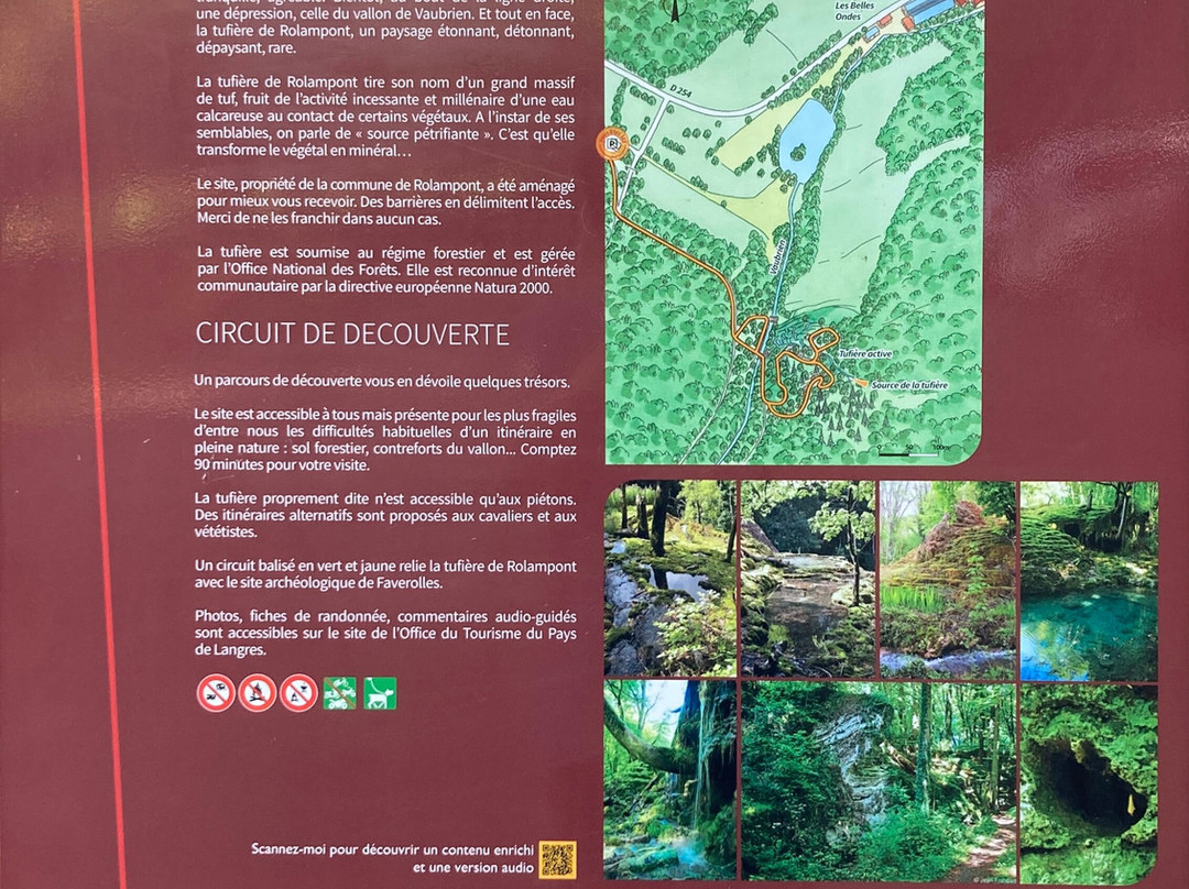 La Tuffière Source Pétrifiante-Rolampont必去景点