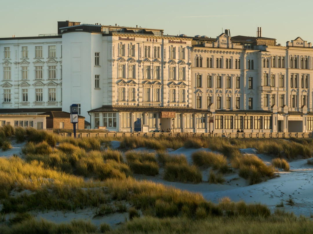 Borkum酒店住宿-Strandhotel Hohenzollern Borkum