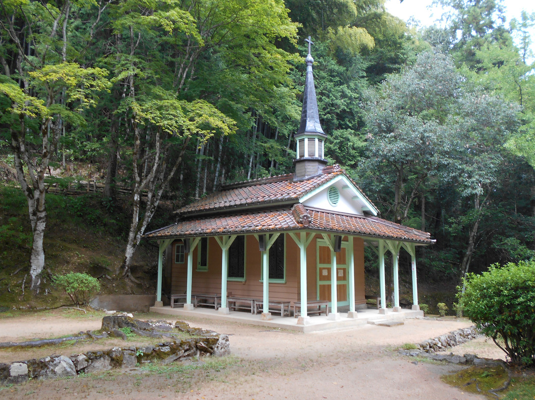 津和野町旅游景点-Otome Mountain Path Maria Cathedral