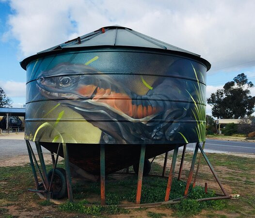 Woomelang Mobile Silo Art-Woomelang必去景点