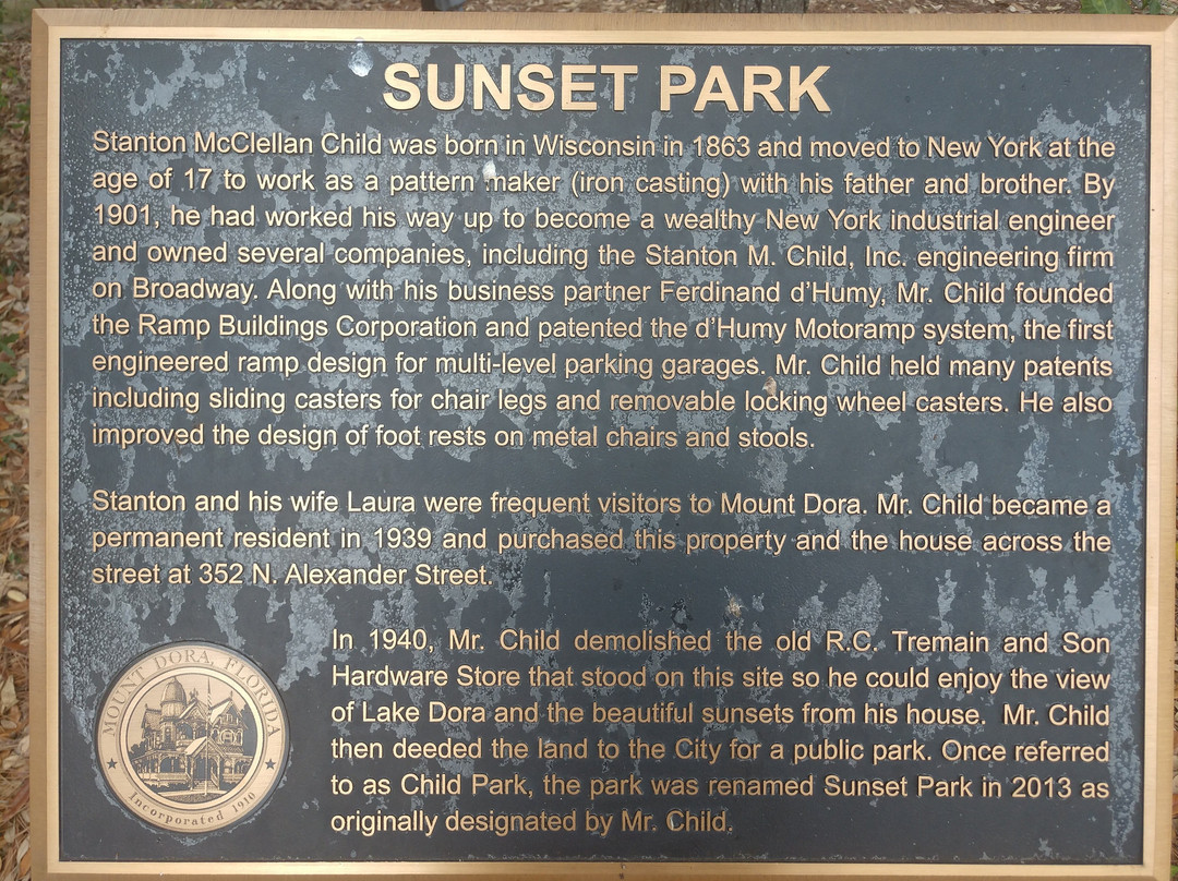 Sunset Park-Mount Dora必去景点