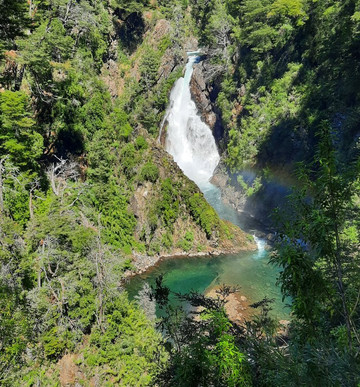 Cascada Chachin - Hua Hum-圣马丁德洛斯安第斯必去景点