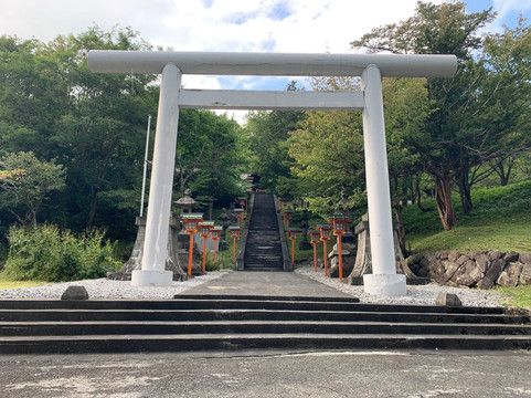 Yubari Shrine-夕张市必去景点
