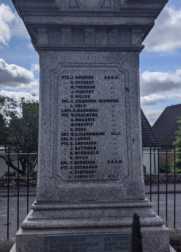 Falkirk District旅游景点-Longcroft War Memorial