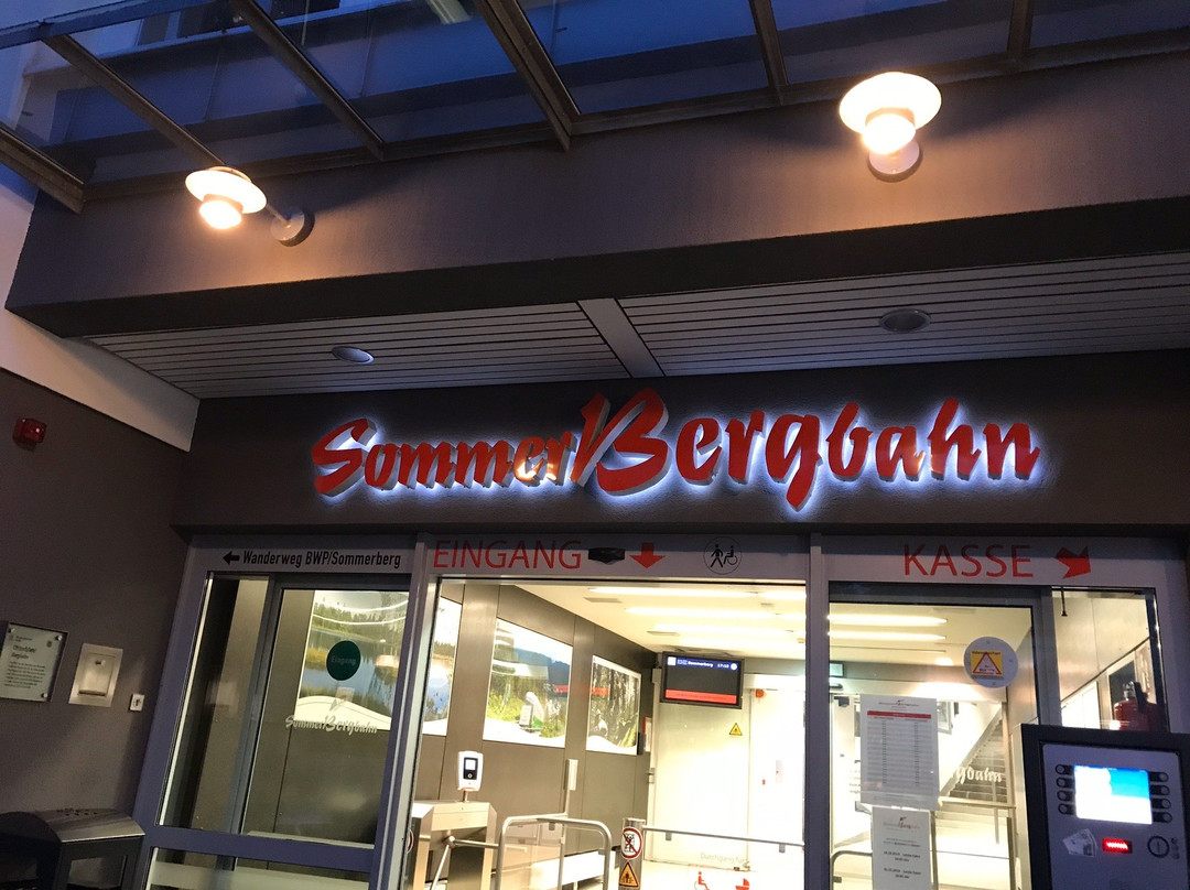 The Sommerberg Funicular Railway景点图片