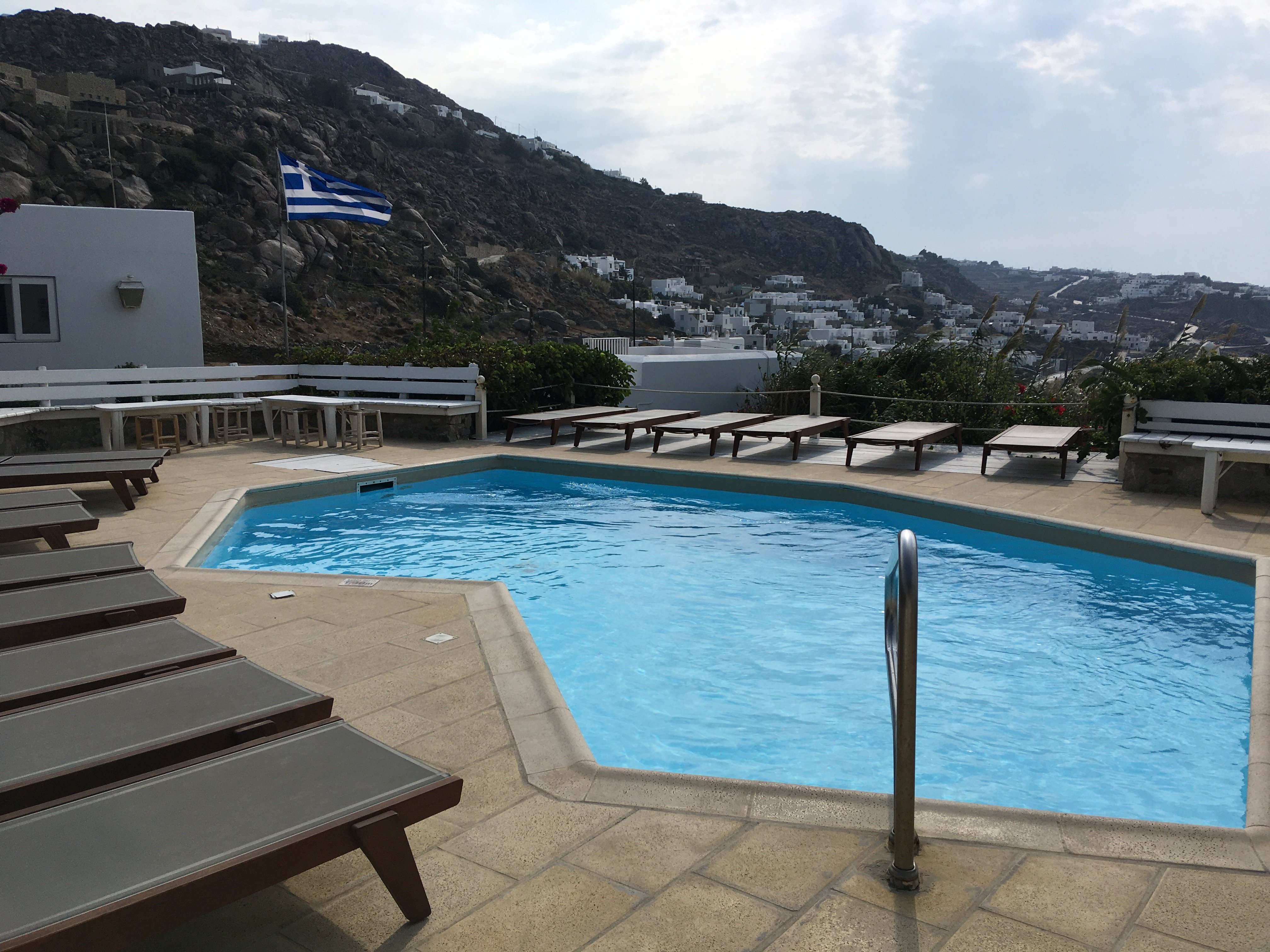 Rhenia Mykonos-泳池