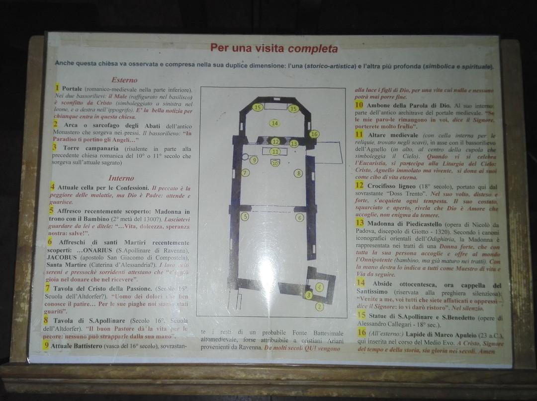 Parrocchia dell'Antica Abbaziale di Sant'Apollinare景点图片