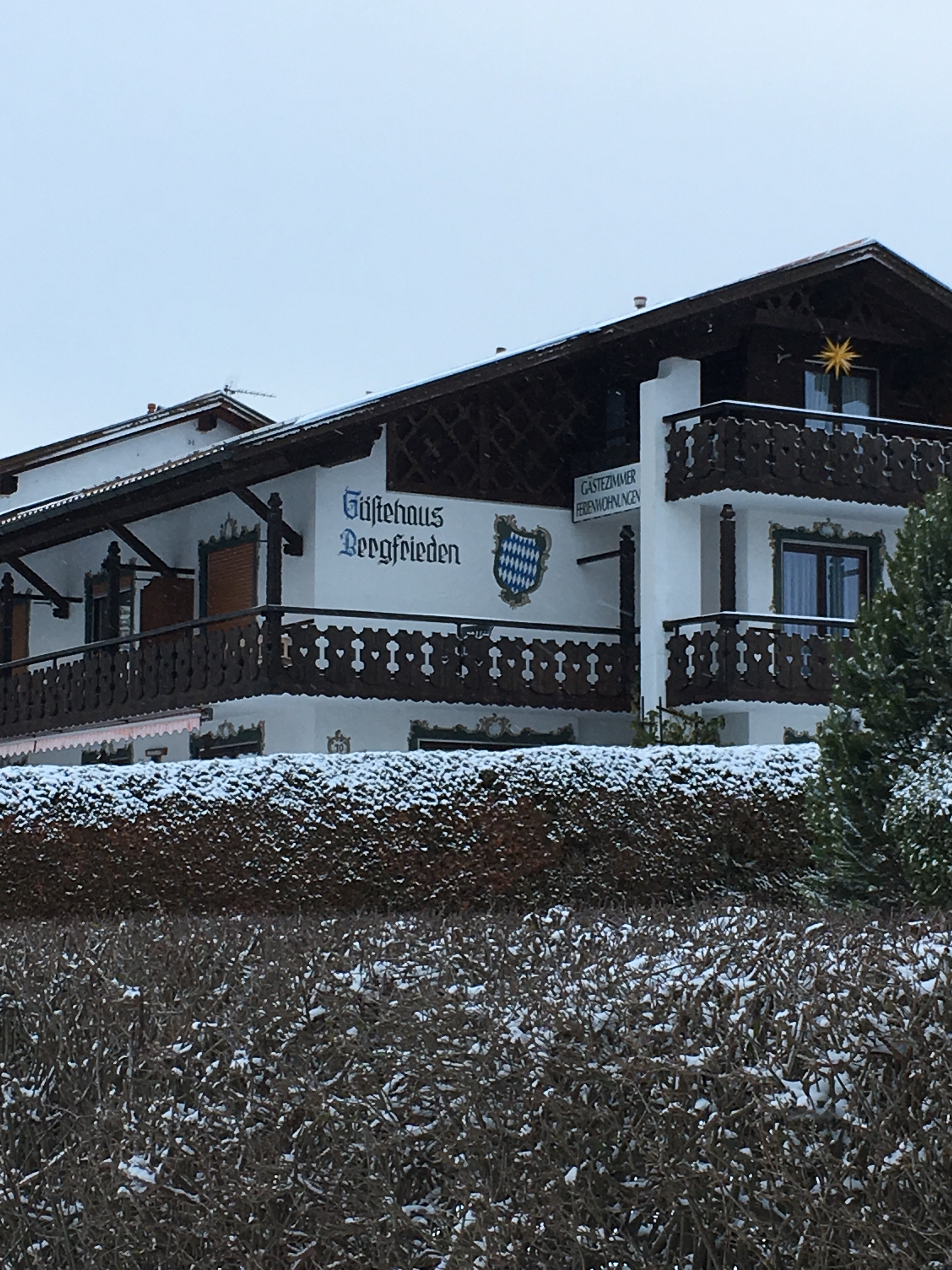 Gästehaus Bergfrieden-浴室